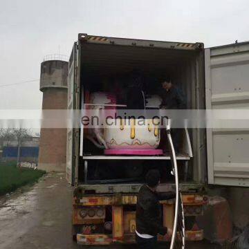 Outdoor Rotating Large Turntable Entertainment Children Coffee Cup Amusement Park Equipment photo-4