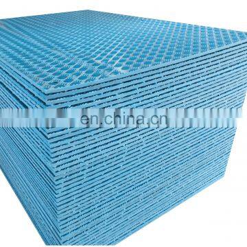 910*2440*12.7mm UHMW-PE oil drilling rig mat/ engineered plastic hdpe ground protection mat/ solid construction grass protection