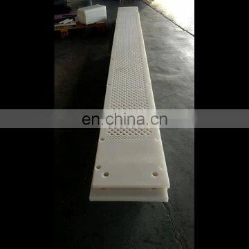 UHMWPE suction box top forming board for paper machine UHMWPE Dewatering Elements UHMWPE paper machine vacuum suction box cover