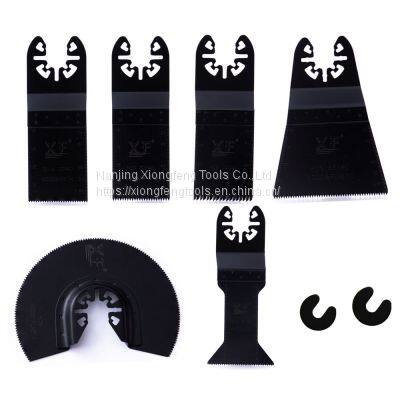 7 Pack HCS Bi-metal Multi-Function Saw Blade Oscillating Multitool Saw Blade