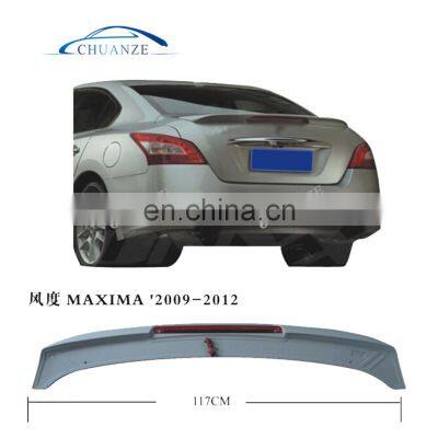 ABS Auto Roof Nissanmaxima 09-12 Rear Spoiler With Light For Sale Good Quality