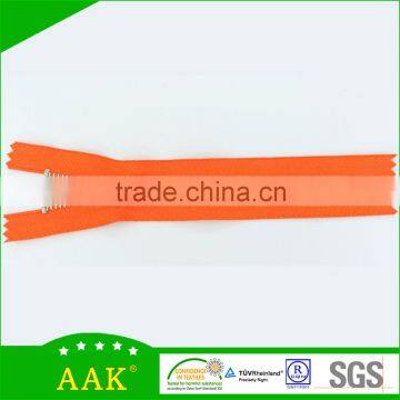 #4 platinum normal teeth close end zipper with normal auto lock slider