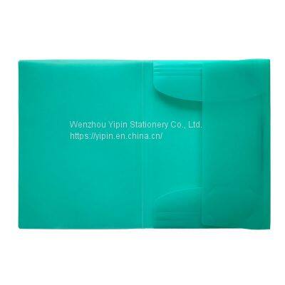 PP 3 Flap Folder, Elastic Folder for Office for School, Statioinery photo-5