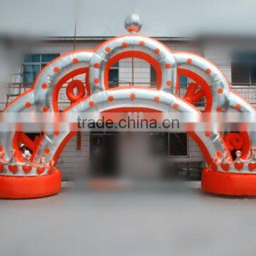 2016 best popular inflatable rainbow arch,inflatable tire advertising,inflatable arch rental