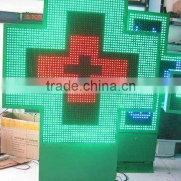 Export to France LED pharmacy cross