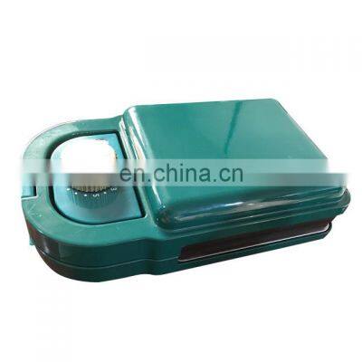 Factory Wholesale OEM 600W Detachable Plates Electric Sandwich Waffle Maker With Bakelite and Aluminum Material