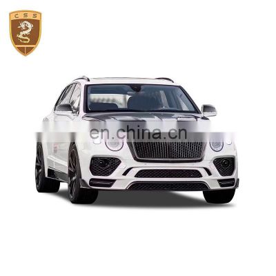 MSY Style Carbon Fiber Engine Hoods For Bentley Bentayga Car Bonnet Hood Cover