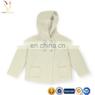 Kids Warm Cashmere Cardigan Hoodies Wholesale photo-5