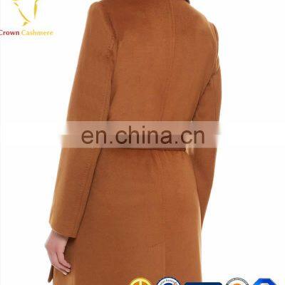 European Style Fashion Design Solid Color Women Long Cardigan Coat photo-2