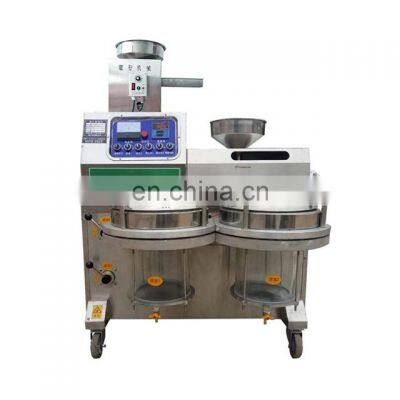 Sesame oil press stainless steel spiral peanut oil press small and medium-sized full-automatic commercial oil press price