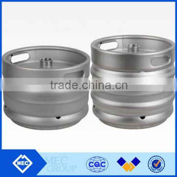 stainless steel beer keg