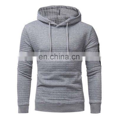 Wholesale Custom Plus Size Fashion Men's Autumn and Winter Warm Sports Long-sleeved Hooded Sweater Jacket Plus Size S-5XL photo-2