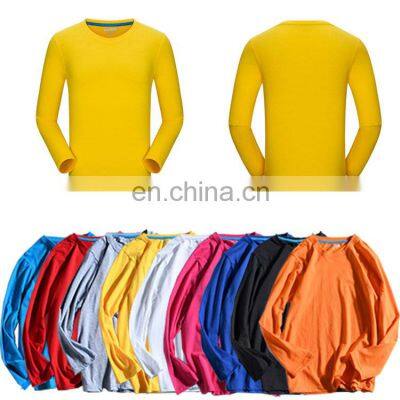 Clothing wholesale custom spring / summer new round neck T-shirt large size men's sportswear long t-shirt