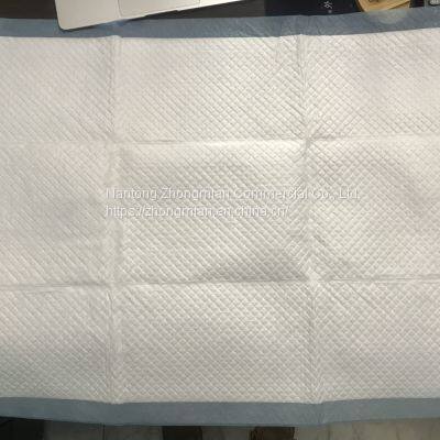Disposable Adult Nursing Bed Pad With Fluff Pulp and SAP 90x90, 90x60cm