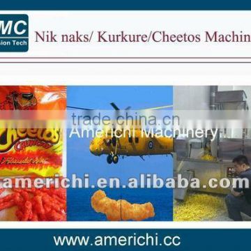 Fried or baked cheetos, nik naks, kurkure machine