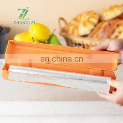 Kitchen Clingfilm Cutter Household Watermelon Vegetable Clingfilm Cutting Box Disposable Fresh Clingfilm photo-4