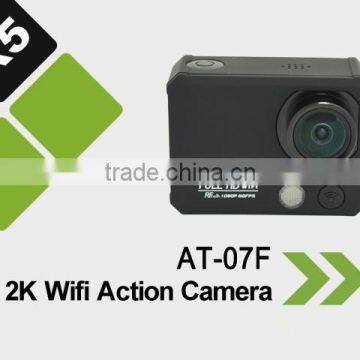2.0inch 50M Waterproof RF Remote 2K WIFI Action Camera With 1920x1440@30FPS 1920x1080@60FPS 1280x720@120FPS photo-2