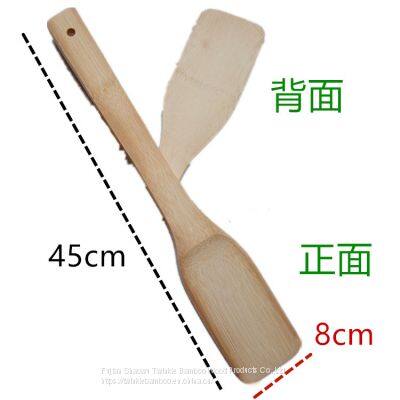 Wholesale bamboo utensil long 18inch bamboo cooking tool 45cm twinkle bamboo wood