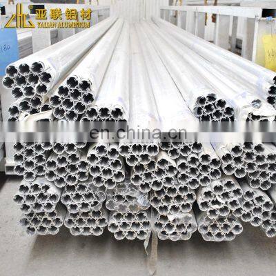 Customized Aluminum Extrusion Flat Tube,brushed Aluminum Table Legs Aluminum Profile Square Tube Table Leg photo-5