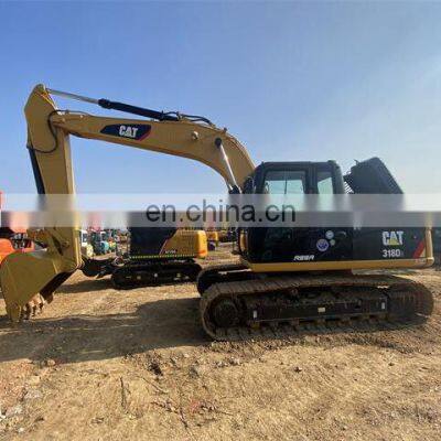 CAT used digging machine for mining work 318d 318d2 318dl