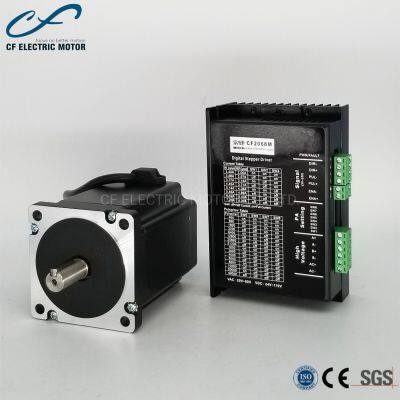 4 Phase High Torque Low Vibration Square Type Stepping Motor 86bygh450b-01 Hybrid Stepper Motor