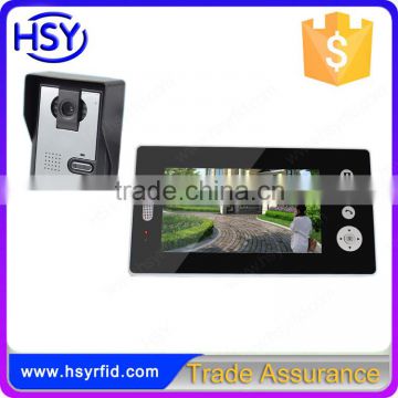 2 Way Voice 5JLi Battery CMOS Camera 100-240V Power Multi Apartments Video Door Phone with Remote Control