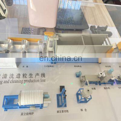 Hot PET Bottle Flakes Crushing Recycling Washing Machine Line Plastic Cutting Machine photo-2