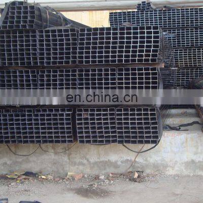 Customized Q235 Q195 Black Welded Steel Pipe Square Tube 60mm 70mm