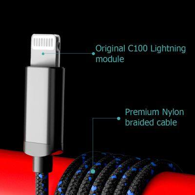 OEM Wired Stereo Headphone With Microphone for Apple Iphone 8 Earphones With Lightening Connector photo-5