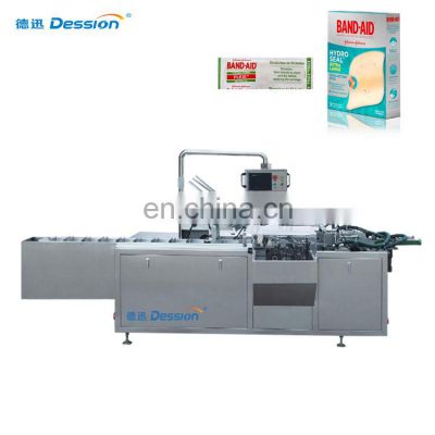 Full Automatic Flexible Fabric Waterproof Band-Aid Adhesive Bandages Cartoning Machine Small Box Packing Machine