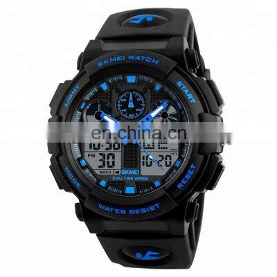 skmei 1270 factory price 50m water resistant stopwatch double time elegant digital watch