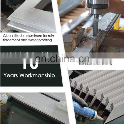 Sliver Grey Timber Reveals Aluminum Profile Sliding Door Double Glazed Powder Coated Aluminum Sliding Door photo-4