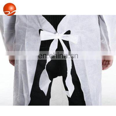 Blue Cpe Gown Disposable Cpe Isolation Gowns PE Gown Ttumb up Hospital Clothes Level 3 photo-4