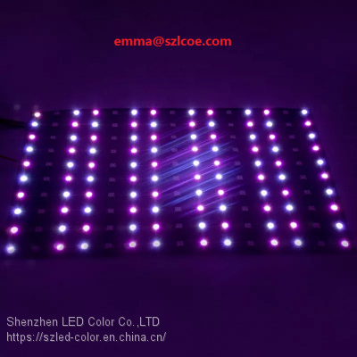 DC5V Addressable RGB SMD5050 2812B WS2812B Flexible PCB Digital 8x8 8x16 16x16 Individual Colorful LED Matrix Display Panel