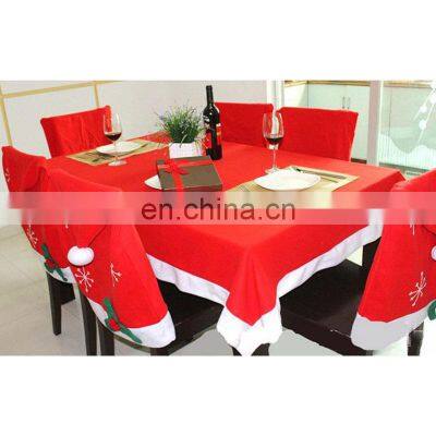 Holiday Supplies Good Quality Sale Dining Snowflake White Covers Christmas Chairs photo-3