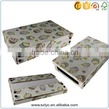 Multipurpose Foldable Cardboard Storage Box With Metal Corner photo-3