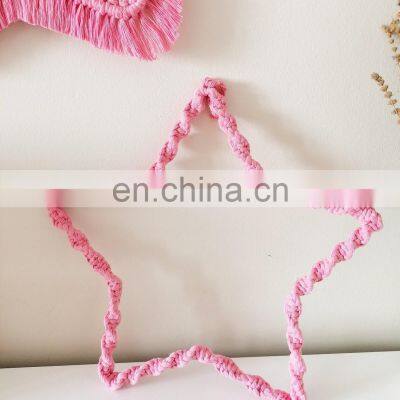 Hot Selling Star Baby Room Macrame Wall Decor Set Nursery Room Decoration Vietnam Supplier Cheap Wholesale photo-4