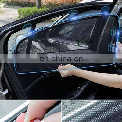 4pcs Magnetic Car Sunshade for Audi A6/Q2/Q3 100% Custom-fit Car Mesh Sun Shade Car Side Window Curtain Window Curtain Visor photo-4