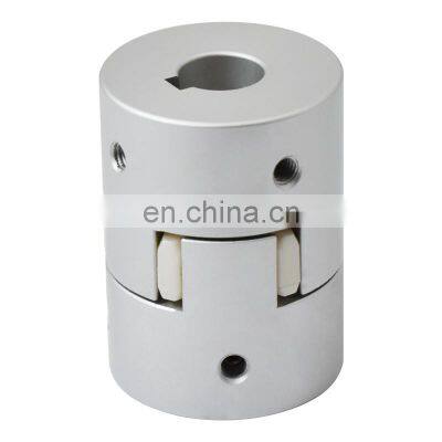 Power Transmission Curved Shaft Jaw Coupling For Light Industry