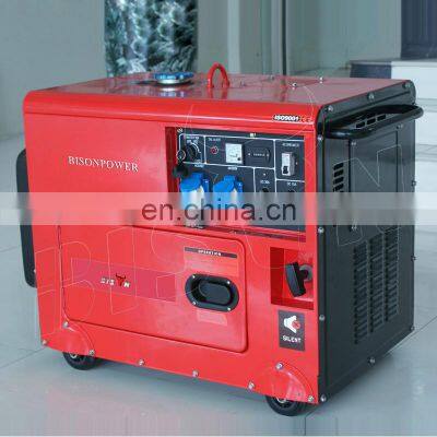 BISON China Diesel Generator 5Kw 5 Kva Silent 48V Dc Diesel Generators Prices 5Kw