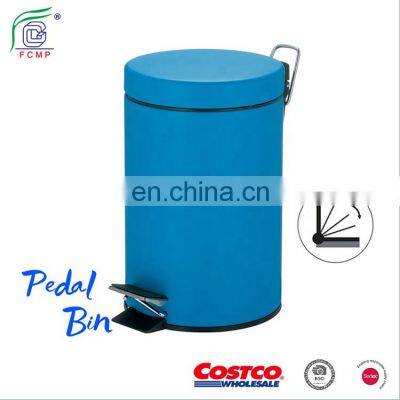 Rubbish Bin Metal Trash Can Foot Pedal Garbage Bin photo-4