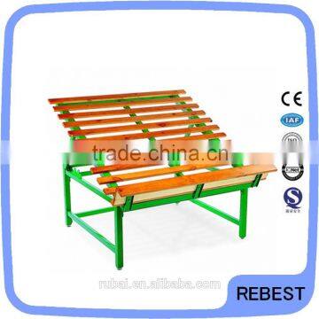Powder Coated Metal Vegetable Shelf for Supermarket