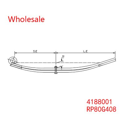 4188001, RP80G408 Traily Trailer Spring Arm Wholesale For Trailey