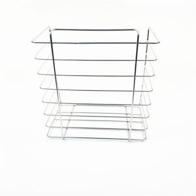 Customized Rectangular Metal Kitchen Stainless Steel Wire Mesh Basket For Food Storage photo-2