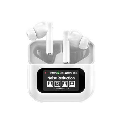 ANC ENC TWS Earphone True Wireless Earbuds Noise Cancelling Wireless Earbuds with Touch Screen Headphones