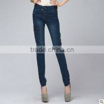 2013 latest fashion ladies long jean pants