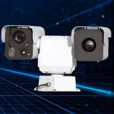 Raythink PC5 Multi-spectral AI PTZ Camera Human Vehicle Fire Point Recognition for Perimeter Monitoring
