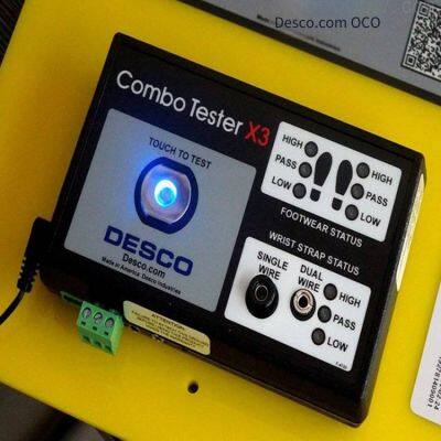 desco 19270 19271 human body comprehensive static tester supplied from suzhou