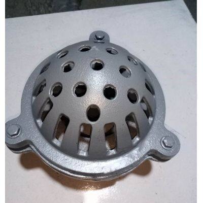 BS Flange Cast Iron Suction Valve Thickened H42X-10/16 Lifting Pump Water Flower Basket Head Foot Valve
