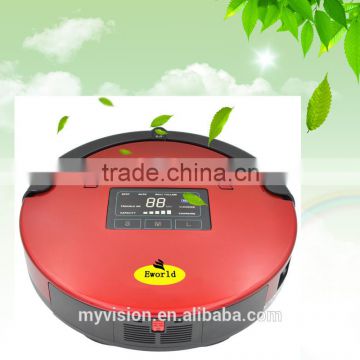 Good Robot Vacuum Cleaner with 120 Minutes Working and LED Display /floor sweeper